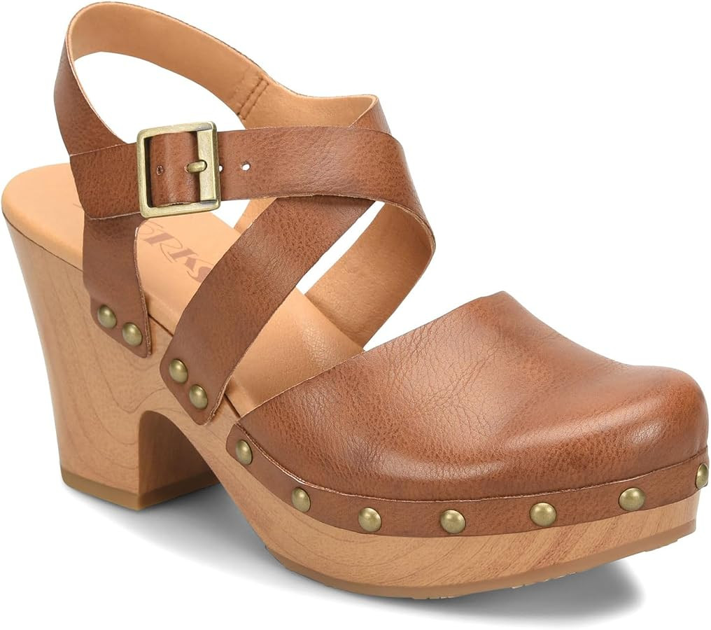 KORKS Women's, Abloom Clog TAN 6 M | Amazon (US)