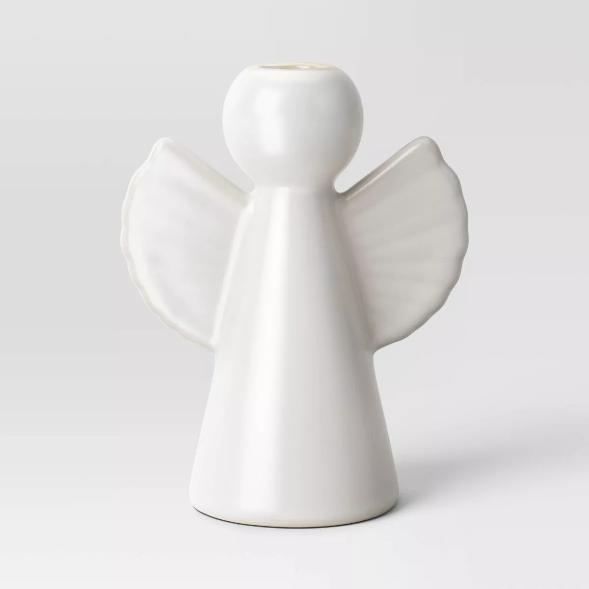 Christmas Small Angel Taper Candle Holder White - Threshold™ | Target