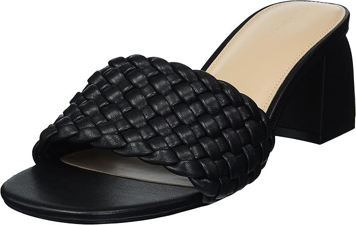 The Drop Women's Paisley Woven Square Toe Block Heel Sandal Heeled | Amazon (US)