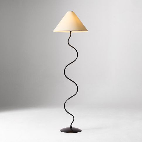 Zigzag Floor Lamp (64") | West Elm (US)