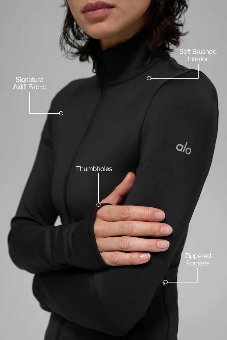 Model is 5'10” wearing SModel is 5'10” wearing SWearing Size SmallModel is 5'10”, with a 32... | Alo Yoga (US)