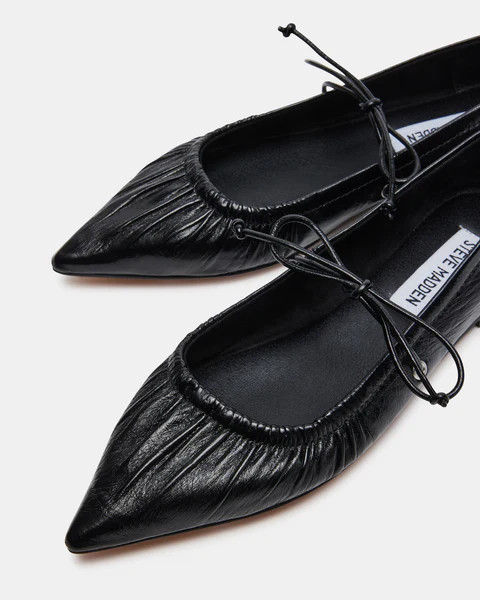 SARELLA BLACK LEATHER | Steve Madden (US)