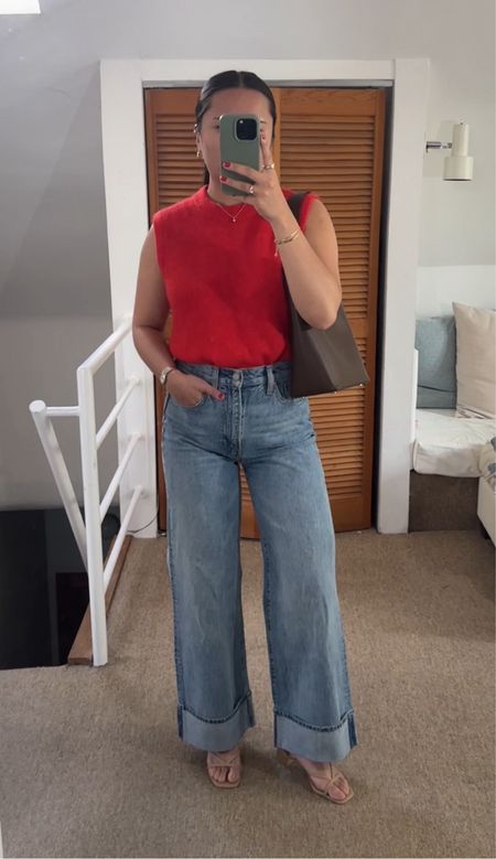 Jeans are old aritzia
Top is old from Arket 