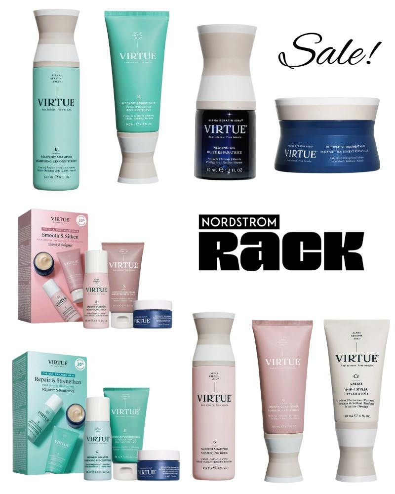 Nordstrom rack hair deals! I use virtue and Kerastase every week! Shampoo, conditioner, oil, kits, beauty sale.

#LTKSaleAlert #LTKBeauty #LTKFindsUnder50