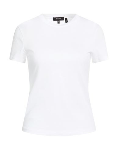 Theory Woman T-shirt White Size XXL Pima Cotton | YOOX (US)