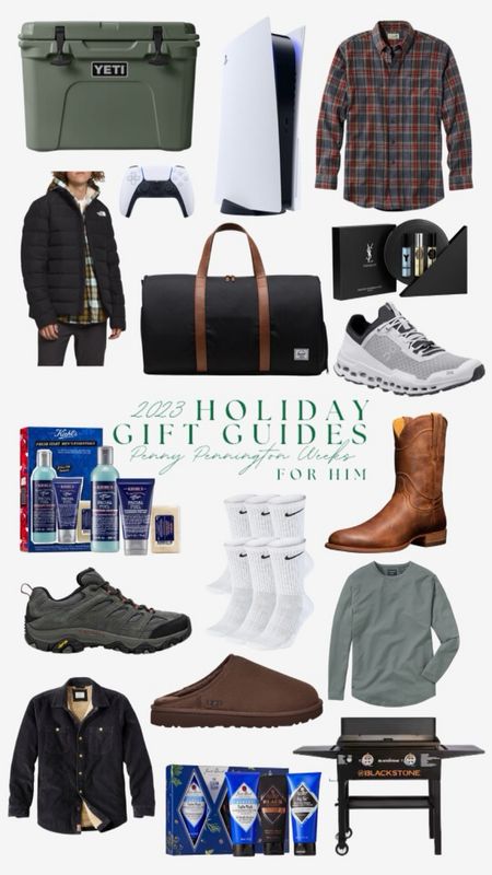 FOR HIM: 2023 Holdiay Gift Guide

I called on the men in my life to put together the perfect gift guide for him.
Not only does it include their favorite shoes, clothing items and self-care products.

It also has a few toys…a new grill, gaming system and cooler! 

Happy Holidays!
X Penny

#LTKGiftGuide #LTKmens #LTKHoliday