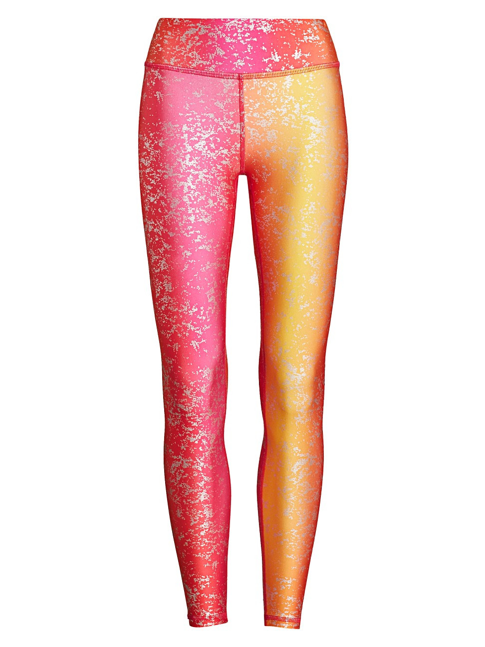 Terez Women's Balayage Foil Leggings - Silver Foil - Size XS | Saks Fifth Avenue