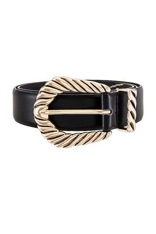 Modern Rodeo Belt in Black | Revolve Clothing (Global)