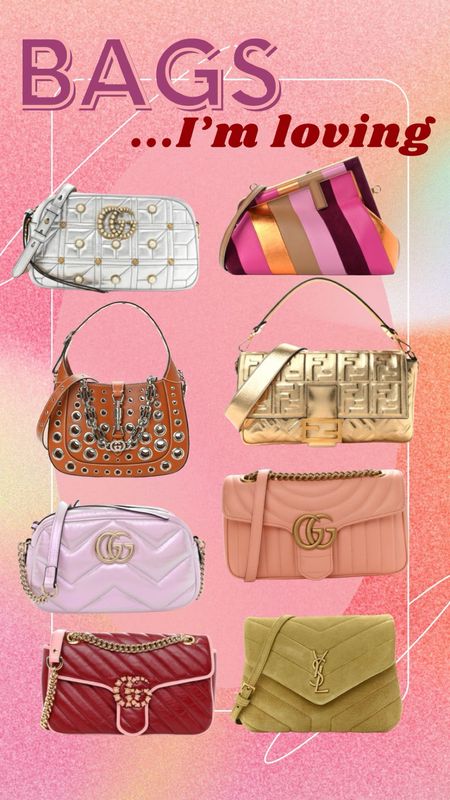Designer handbags I’m loving 💕 #gucci #fendi #ysl #saintlaurent #handbags #springbags

#LTKstyletip #LTKSeasonal #LTKitbag