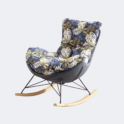 Nordic Single Rocking Chair Casual Fashion Rocking Chair | Wayfair North America