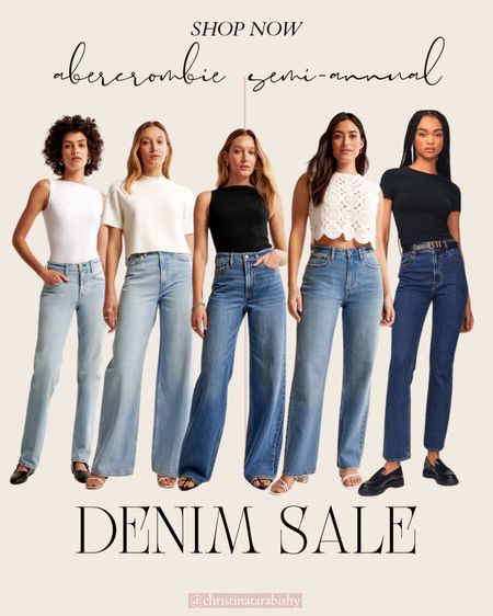 It’s here! The Abercrombie Semi-Annual Denim Sale is live! 25% off all denim and 15% off almost everything else! 

Plus use the code DENIMAF at checkout for an additional 15% off that can be stacked with the 25% off!

#LTKMostLoved #LTKsalealert #LTKstyletip