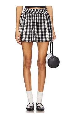 Free People Get Free Seersucker Pull On in Black Combo from Revolve.com | Revolve Clothing (Global)
