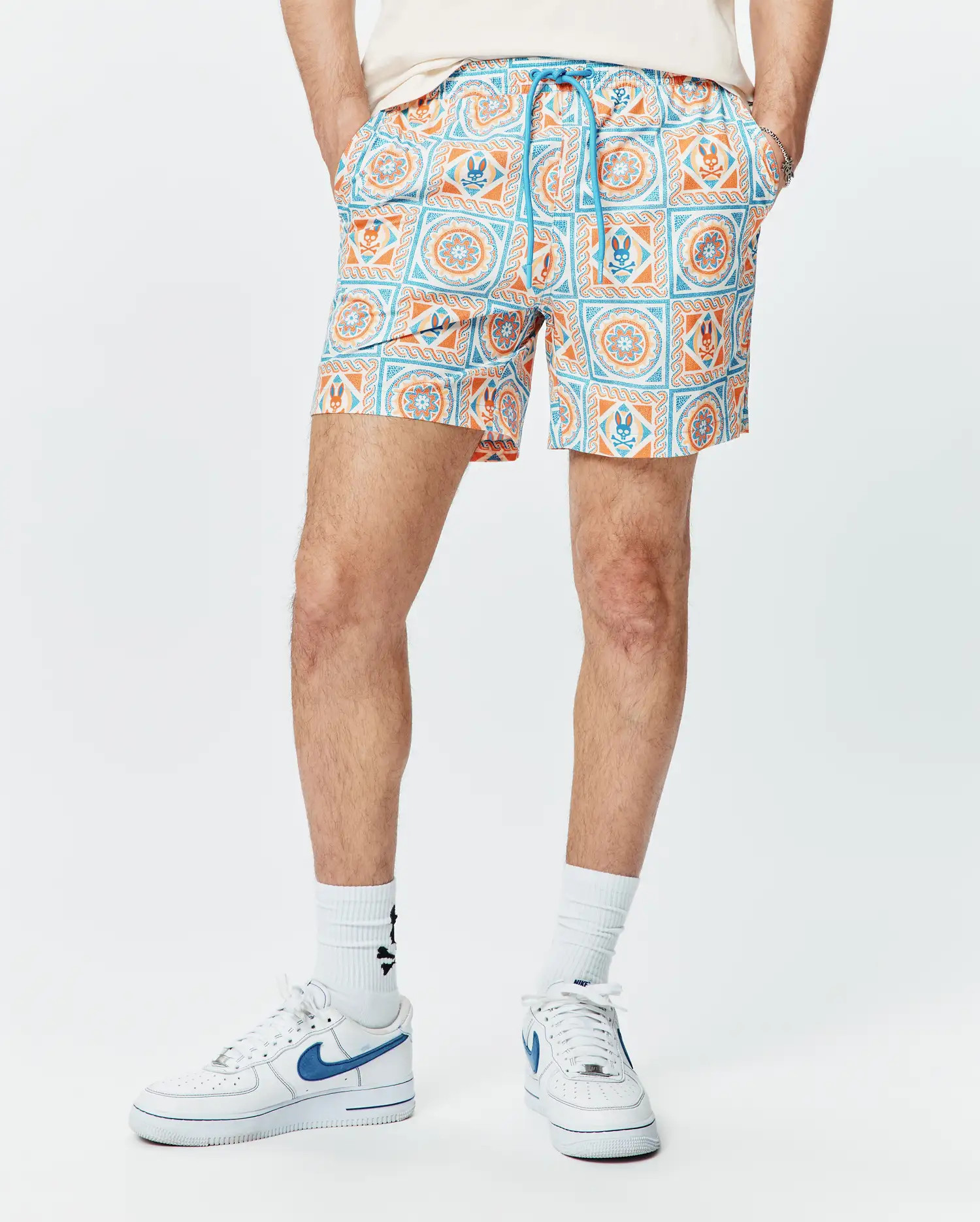 MENS FRANK SWIM TRUNK 6" | Premium Trunks Canada | Psycho Bunny | Psycho Bunny (CA)
