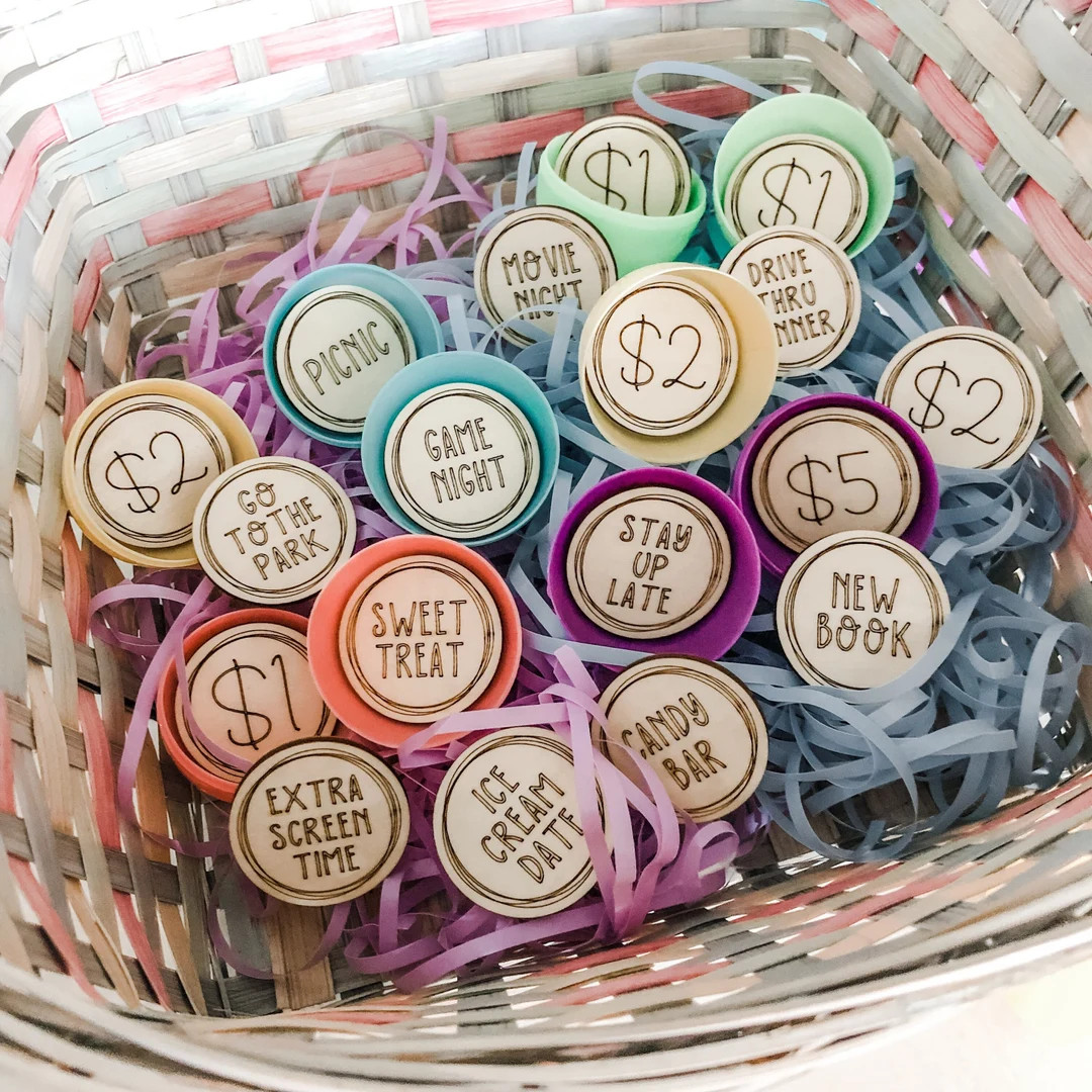 Easter Egg Tokens Egg Hunt Prize Reward Tokens Set of 21 - Etsy | Etsy (US)