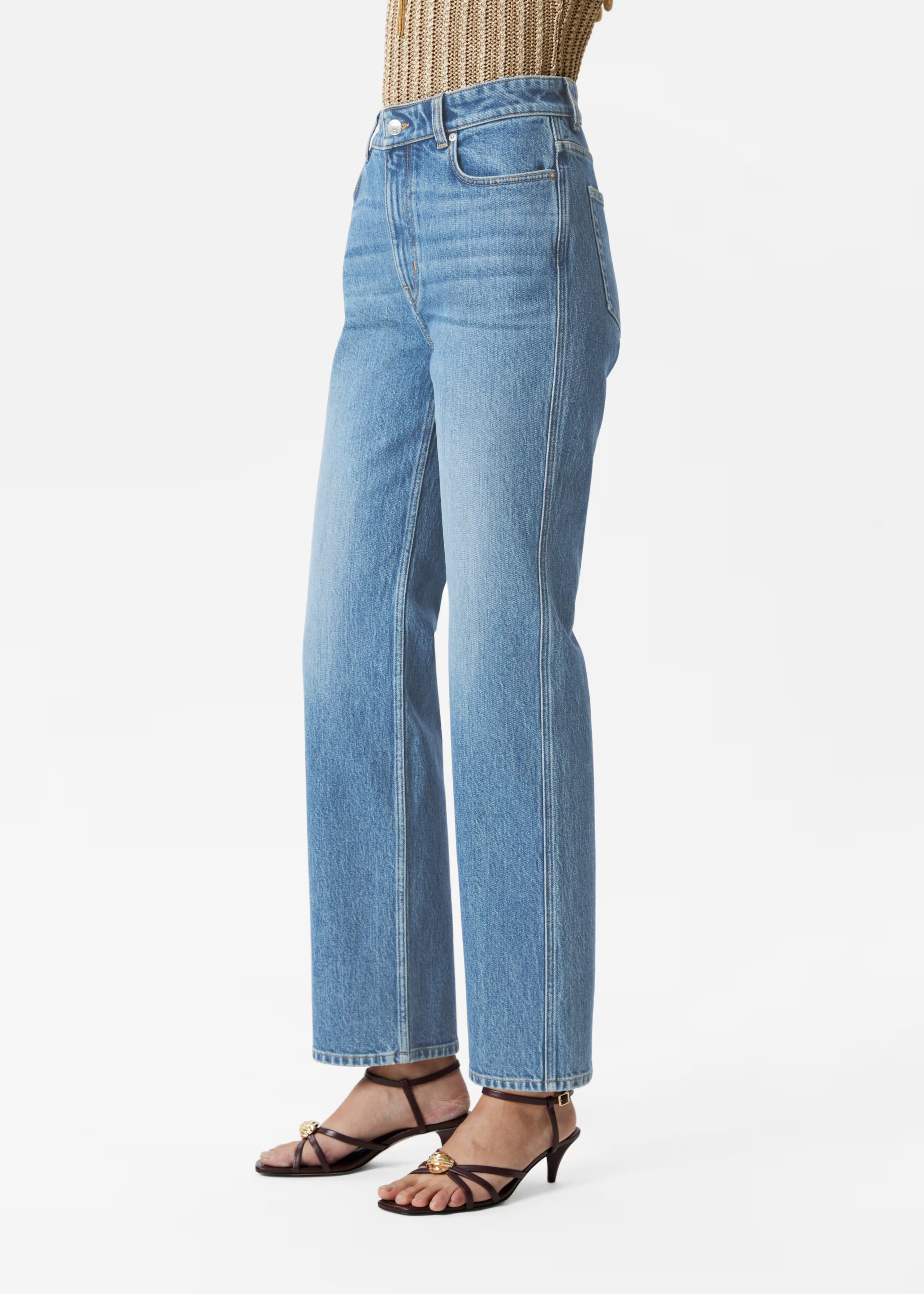 High-Waist Straight-Leg Jeans | & Other Stories UK