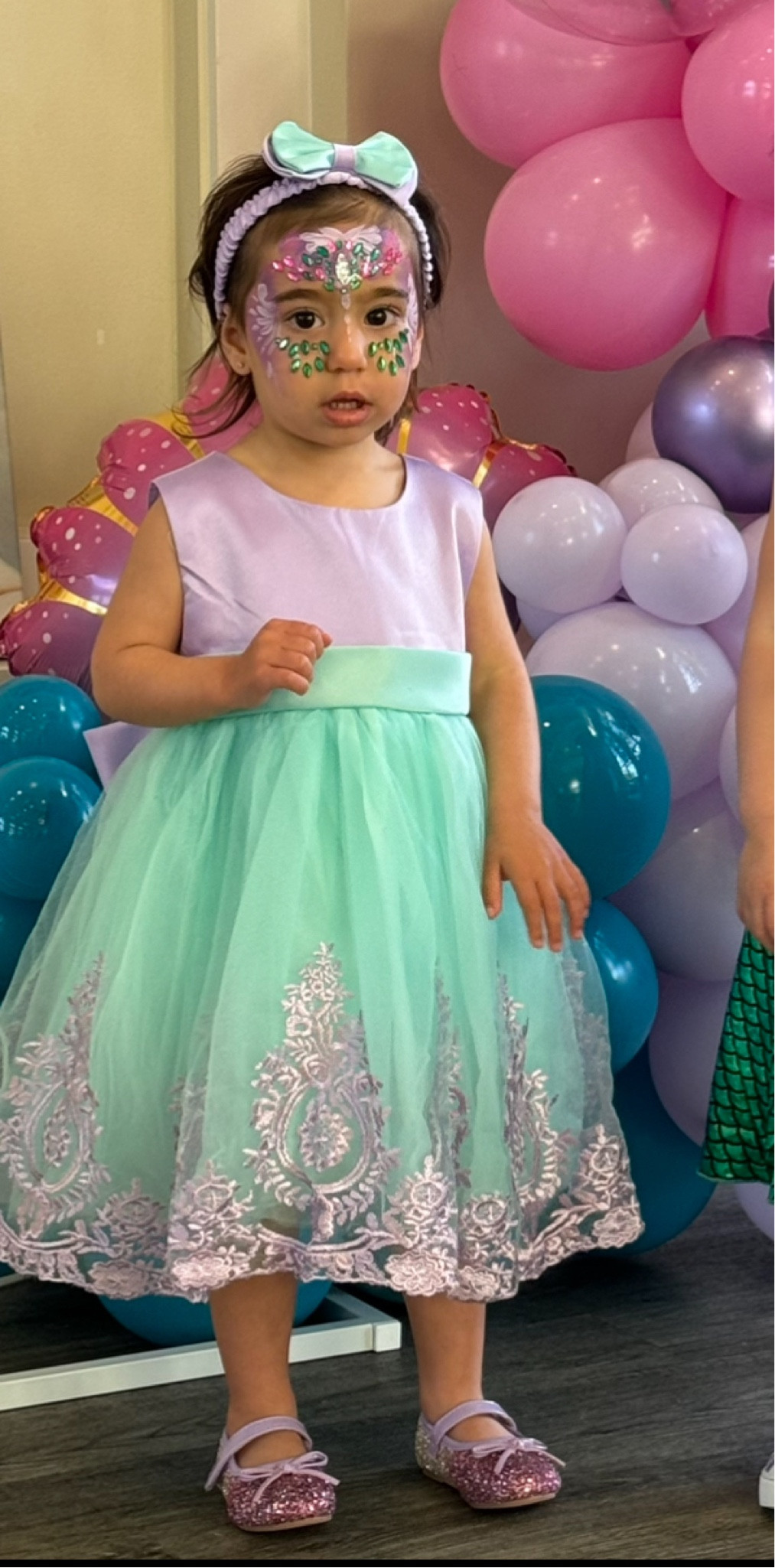 Amazon finds for toddler, cute mermaid dress for theme birthday party✨🤍click below to shop😉follow me for more idea 💡 

#LTKfindsunder50 #LTKbaby #LTKkids