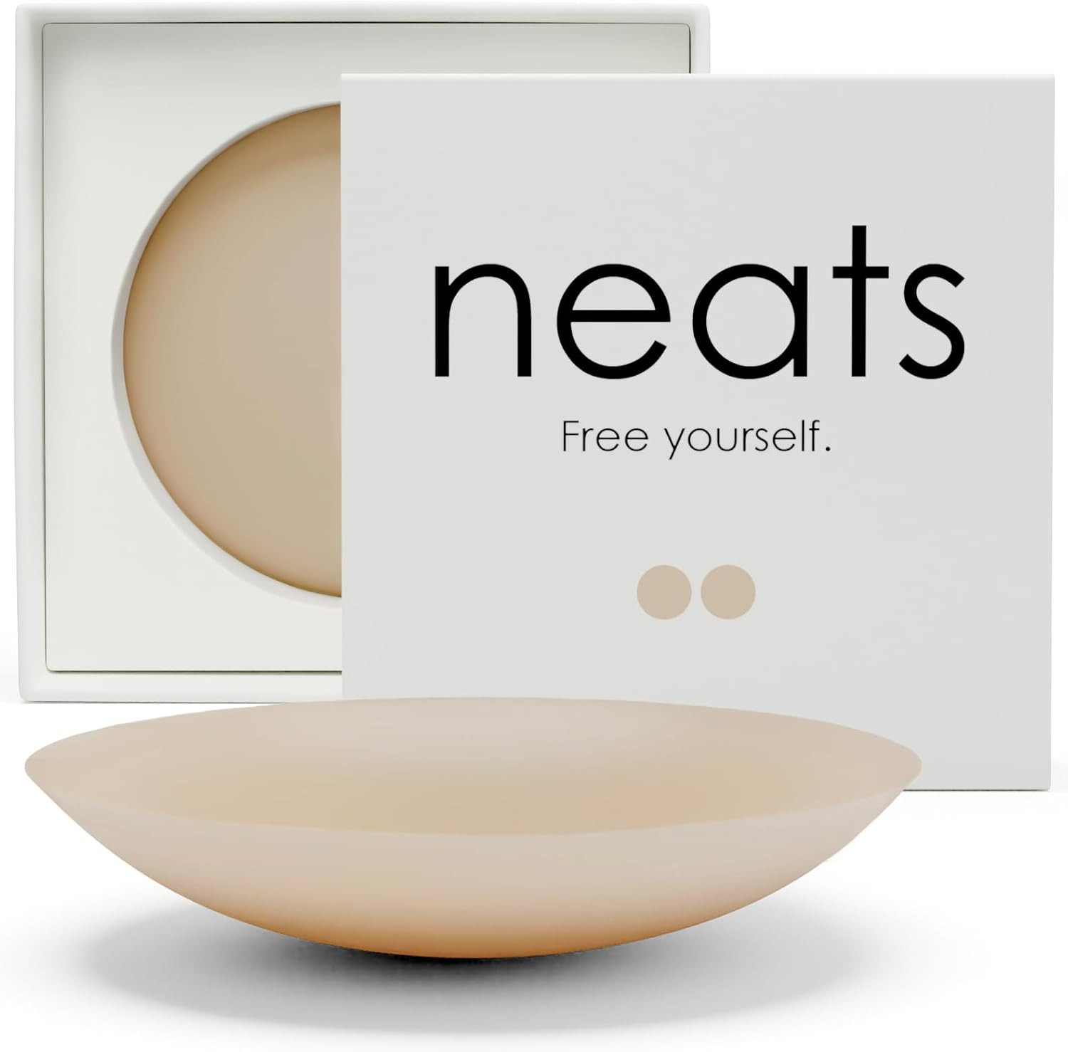 NEATS Nipple Covers for Women, Reusable & Hypoallergenic Silicone Pasties, Adhesive Breast Petals | Amazon (UK)