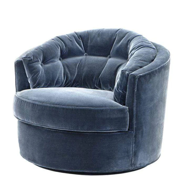 Eichholtz Recla Occasional Chair - Blue | Alchemy Fine Home