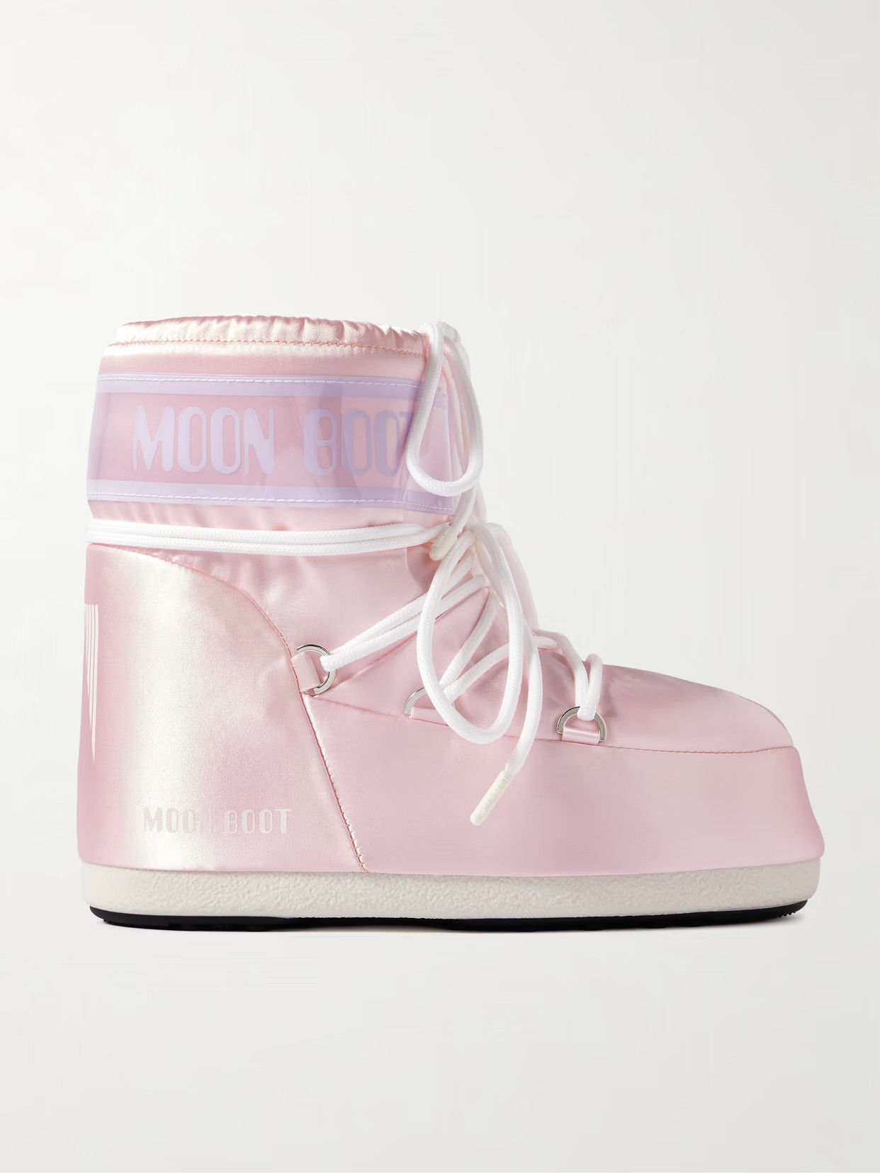 Moon Boot - Icon Low Shell Snow Boots - Pink | NET-A-PORTER (US)