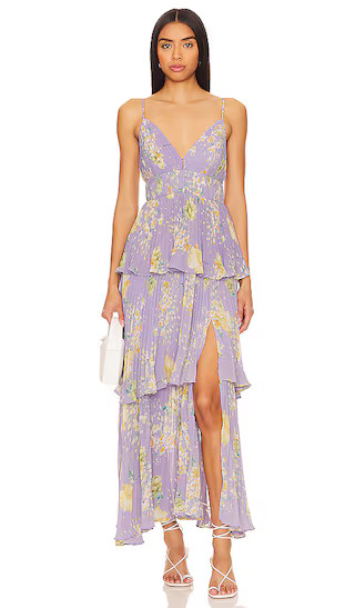 Zaida Dress in Lilac Yellow | Revolve Clothing (Global)