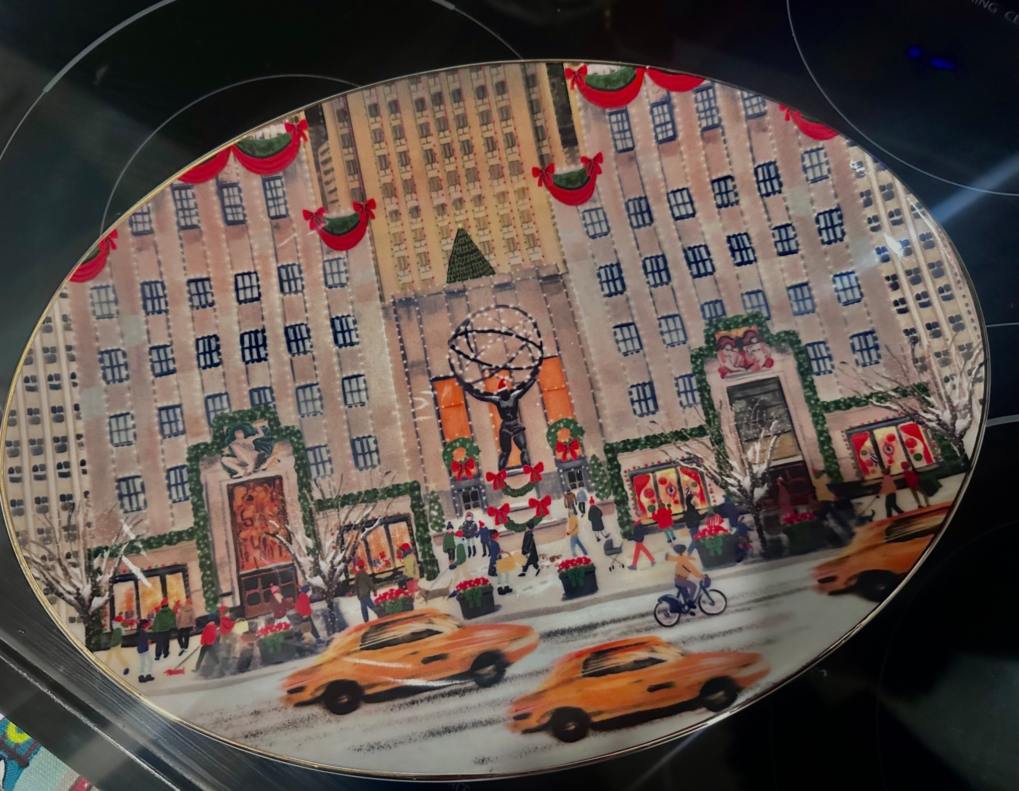 LOVE this NYC holiday plate I got from Anthropologie — unfortunately this one is sold out but they have other cities available!

#LTKHome #LTKHoliday #LTKGiftGuide