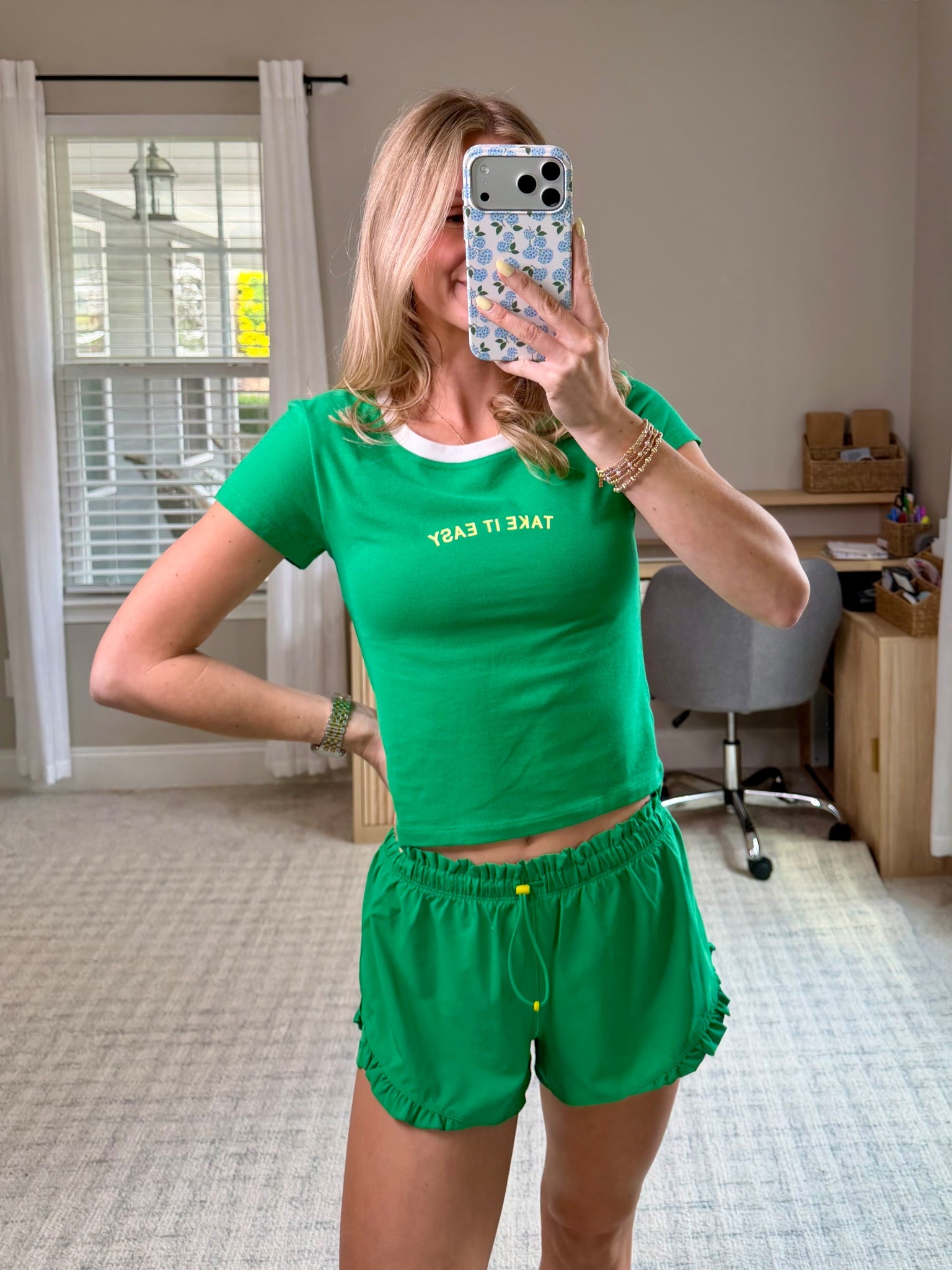 Obsessing over this new @Aerie set 💚

On sale right now for $60 right now! Everything is 30-50% rn through 4/6 👏🏼

wearing a small in the tee & XS in the shorts 



#aeriestyle #rufflehotstuffshorts #activeshorts #babytee #matchingsets #greenoutfit #casualoutfits #athleisure #spring #summer 

#LTKActive #LTKSaleAlert