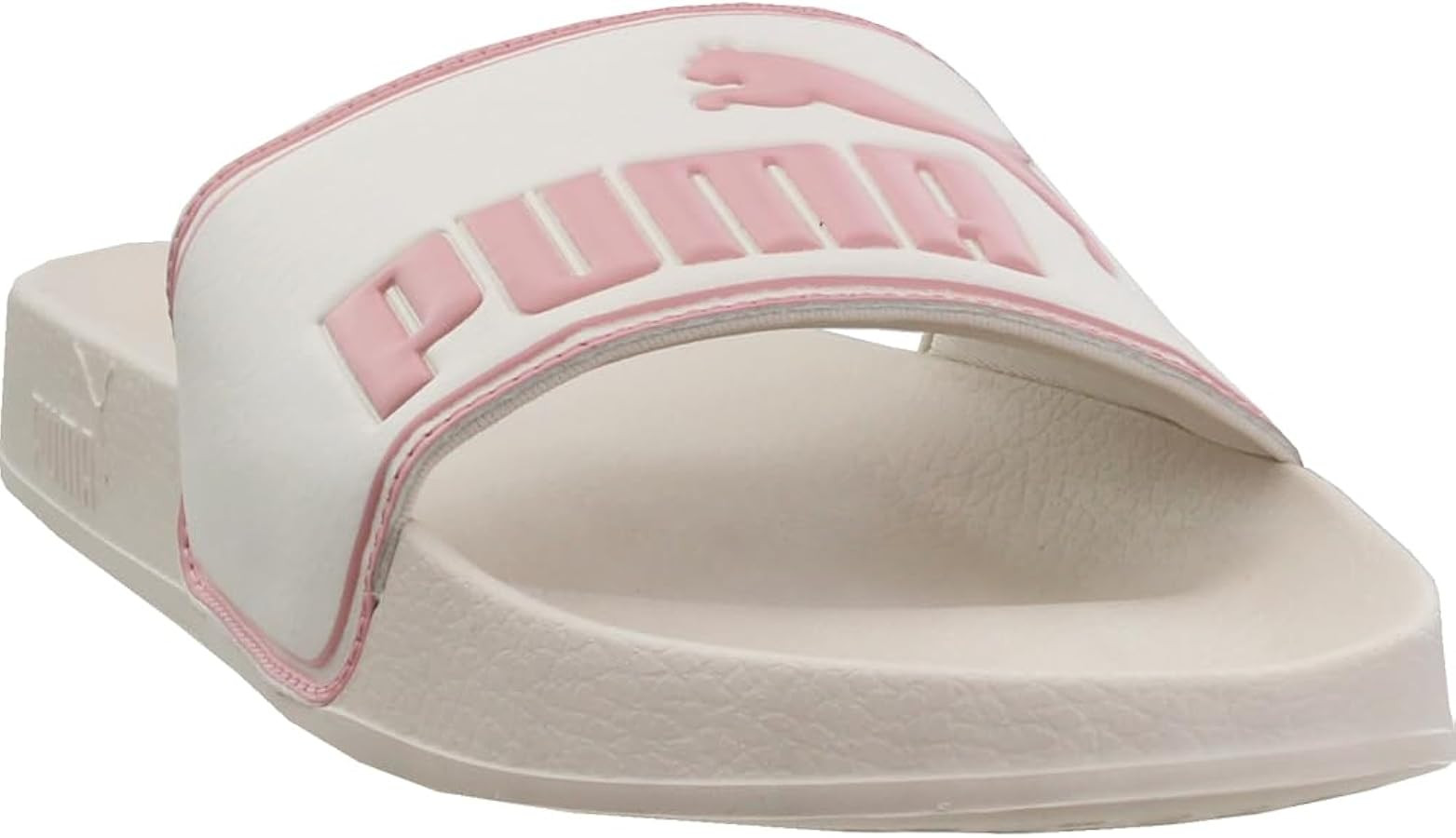 PUMA Mens Leadcat Slide Casual Sandals Casual - Off White | Amazon (US)