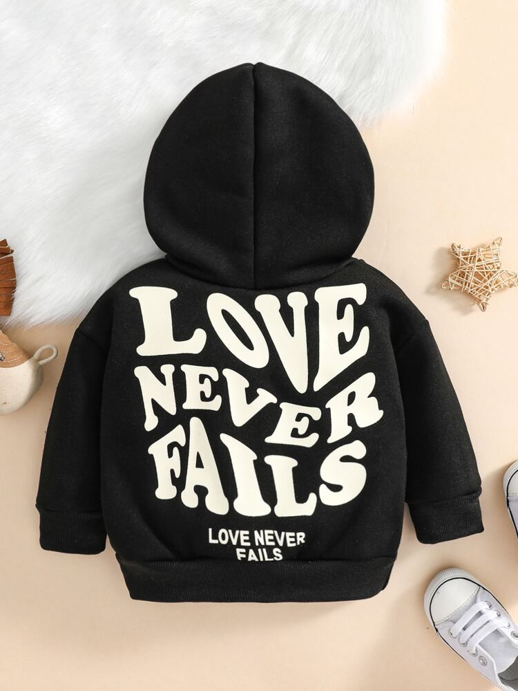 Baby Letter Graphic Hoodie | SHEIN
