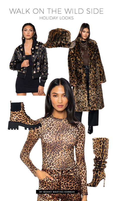 Leopard print holiday looks 

#LTKstyletip #LTKplussize #LTKHoliday