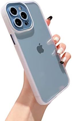 LeLeYun for iPhone 13 Pro Max Case with Metal Bling Camera Lens Cover Cute Sparkly Diamond Slim C... | Amazon (US)