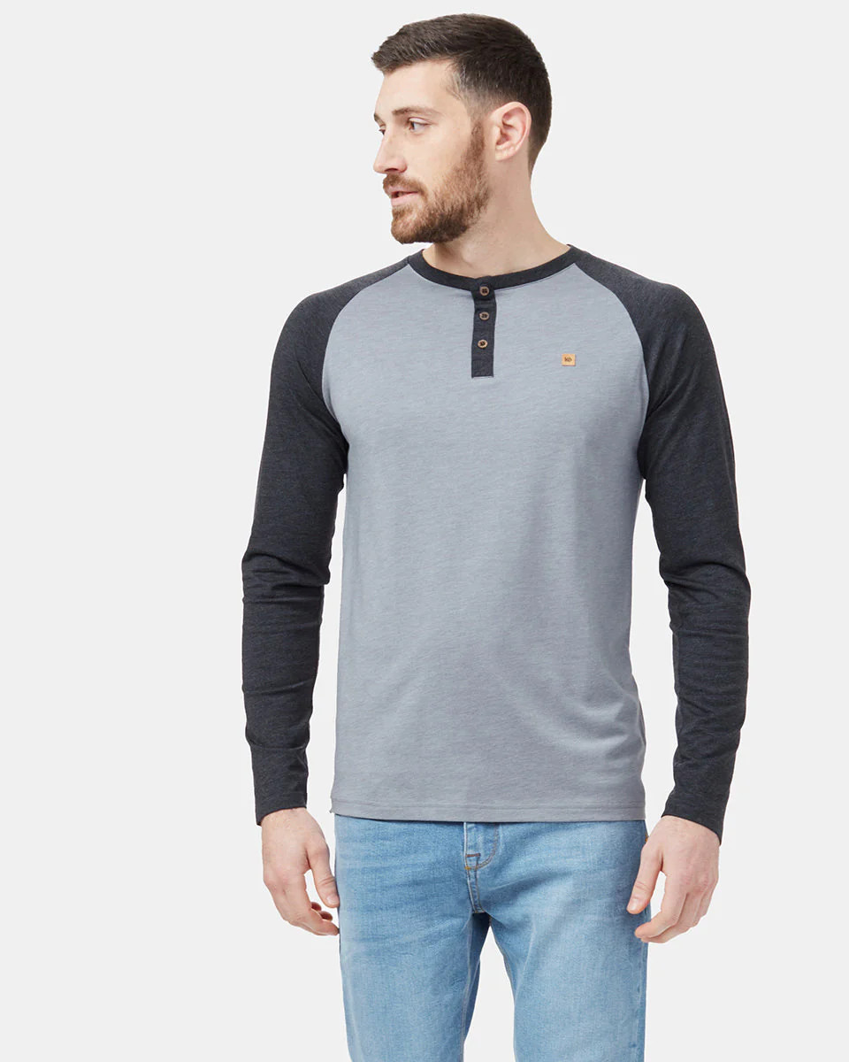 Classic Henley Longsleeve | Recycled Materials | tentree