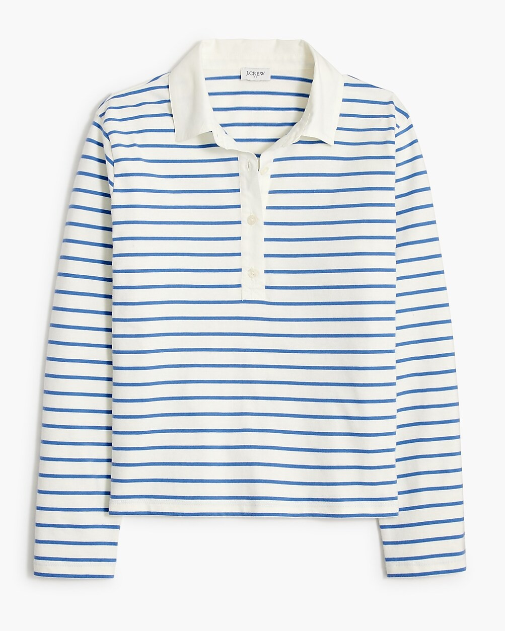Poplin collar polo shirt | J.Crew Factory