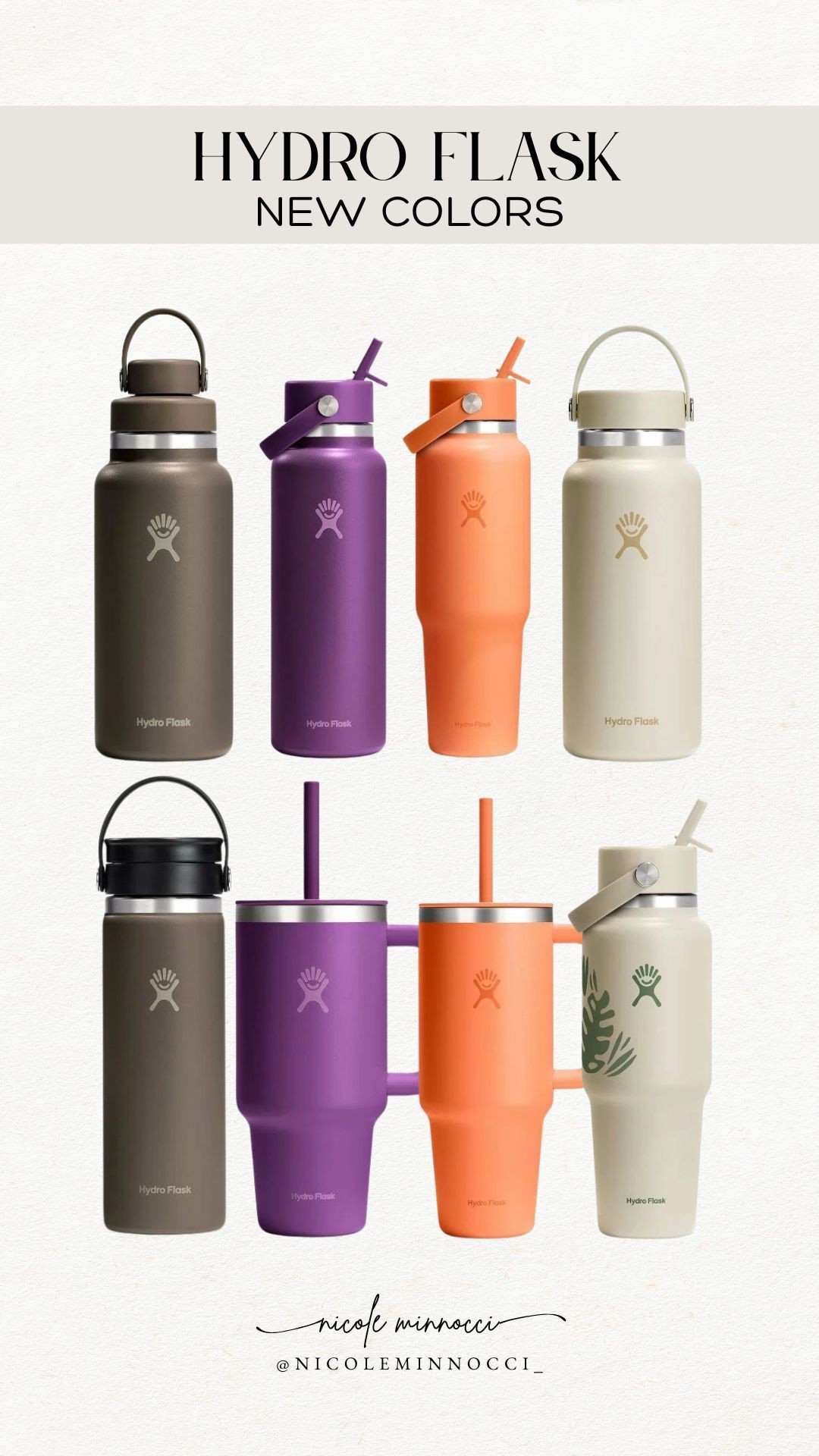 New Hyrdo flask tumbler colors!

#LTKActive #LTKSaleAlert #LTKValentine