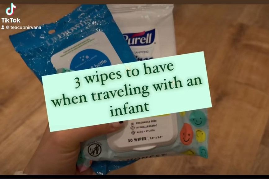 3 must have wipes when traveling with a baby! 

#baby #travel #travelingwithababy #babytravel #babymusthaves 

#LTKBaby #LTKBump #LTKTravel