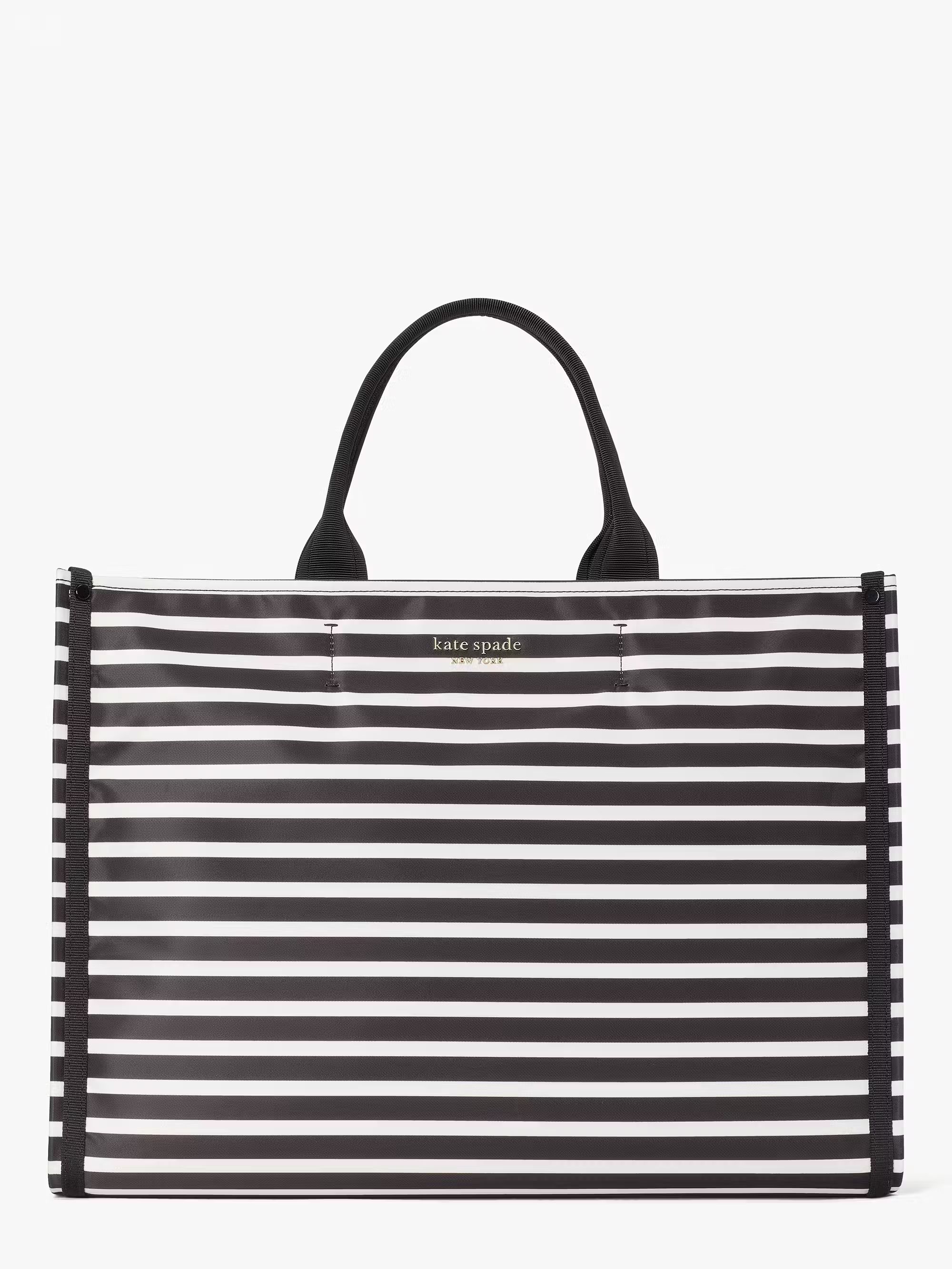 the little better sam stripe large tote


this piece is made from partially recycled materials. i... | Kate Spade (US)
