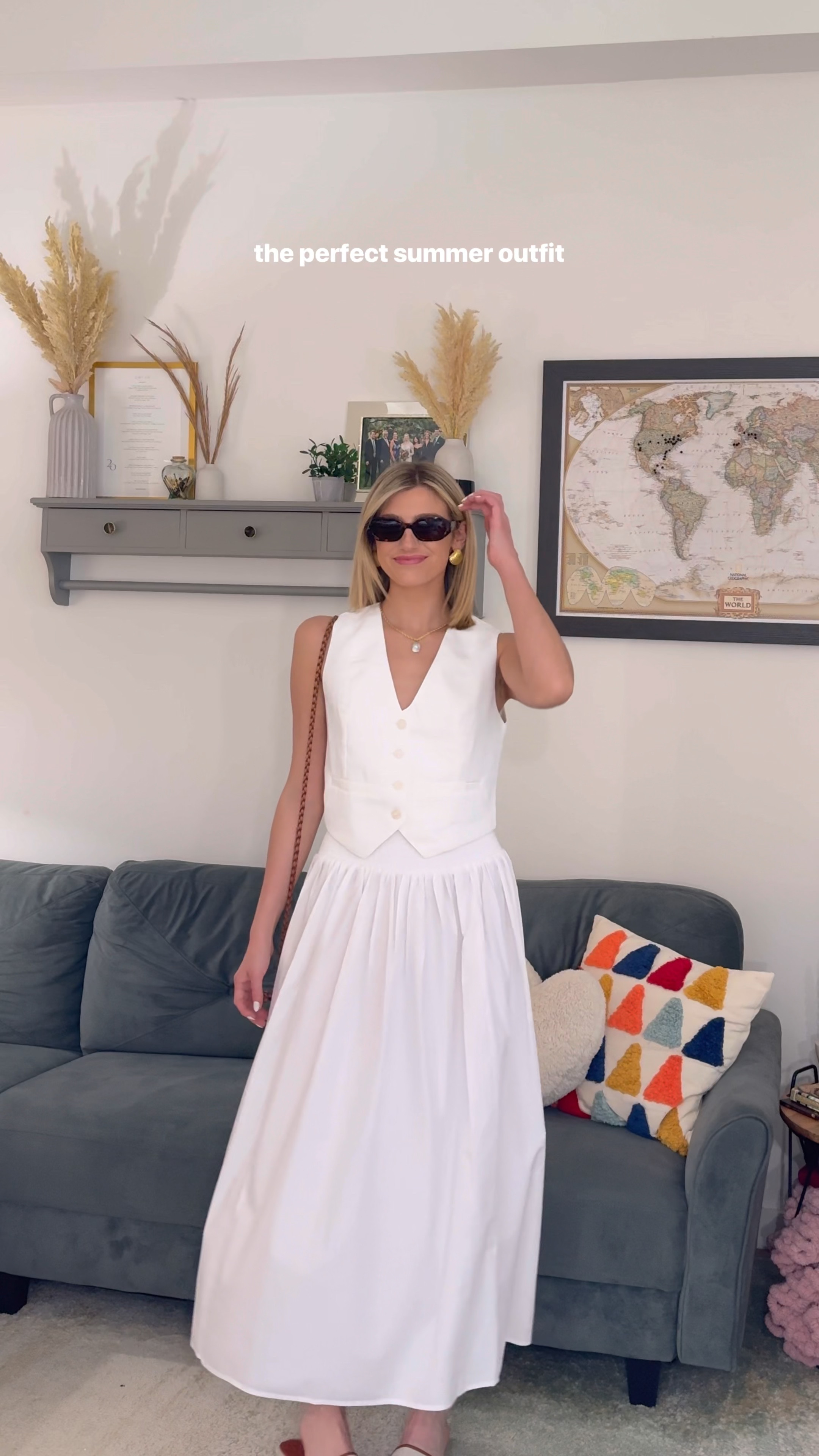 a white monochromatic moment, the perfect summer outfit. 🤍 ☁️ 



#LTKFindsUnder50 #LTKVideo