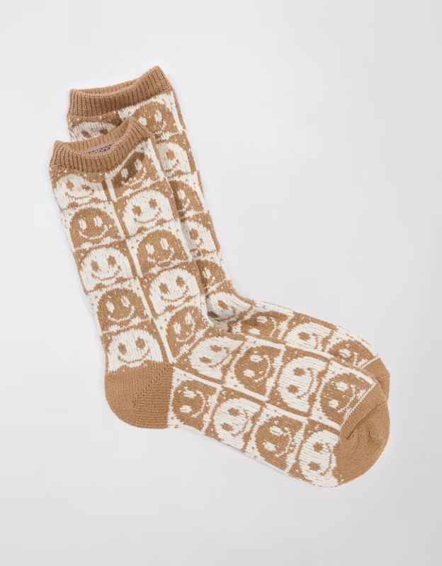 AE Halloween Checkerboard Crew Socks | American Eagle Outfitters (US & CA)