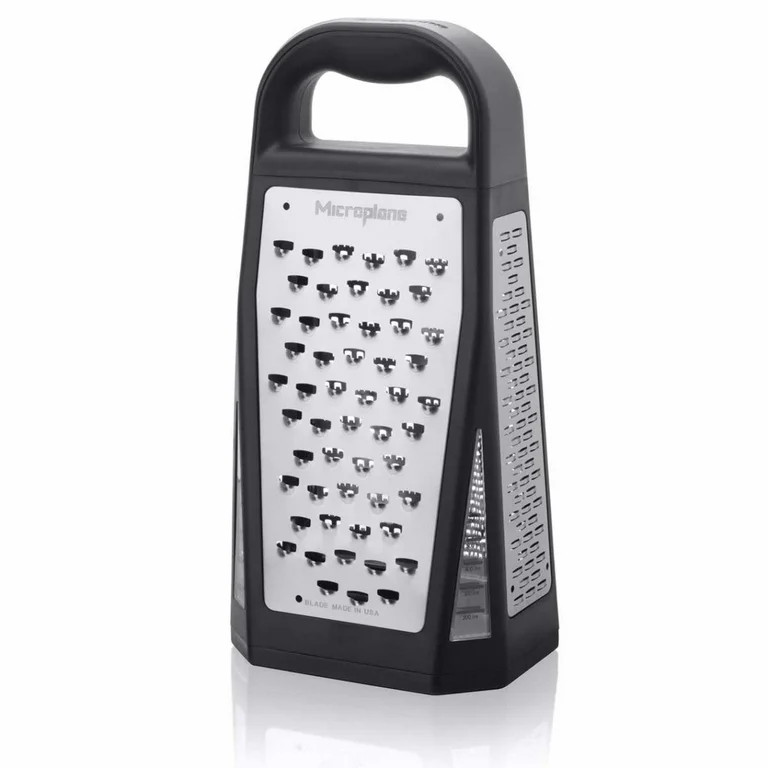 Microplane Elite 5 Sided Box Grater with Measuring Cup | Walmart (US)