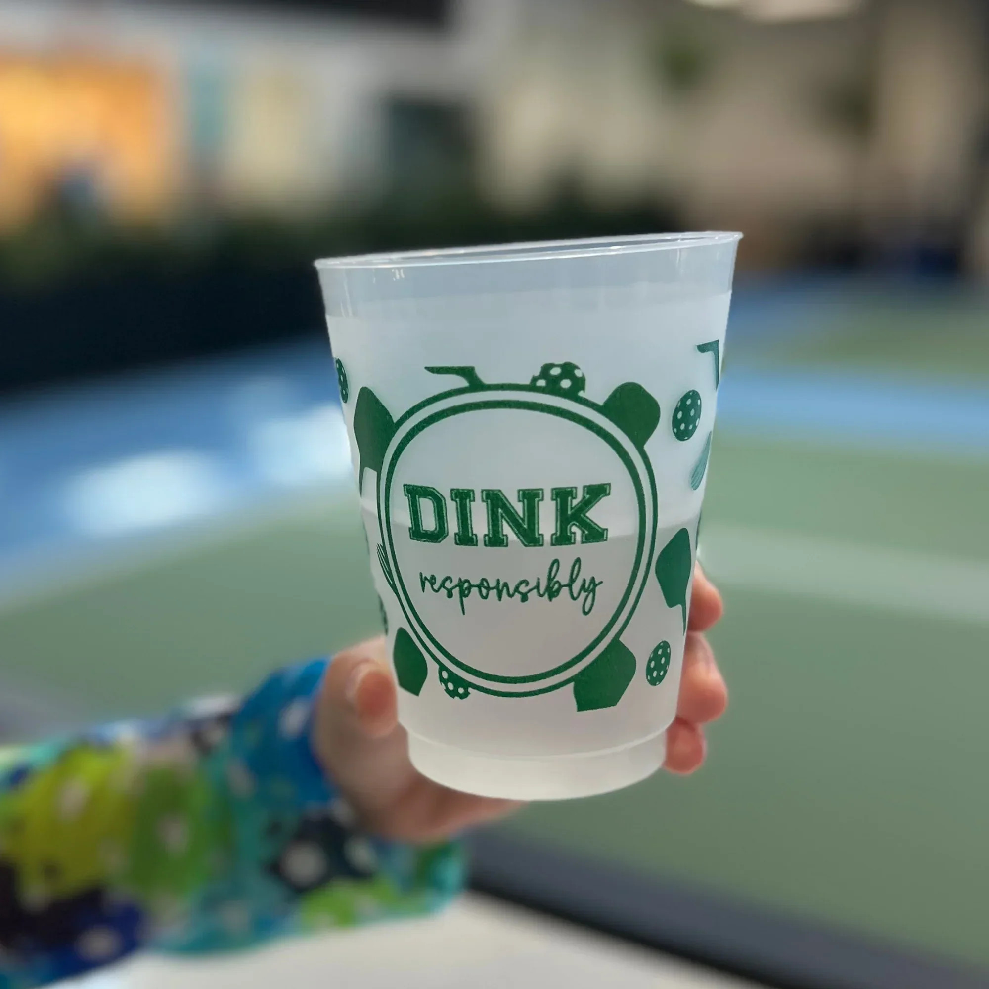 Pickleball Roadie Cups DINK RESPONSIBLY | Fresh Pickle