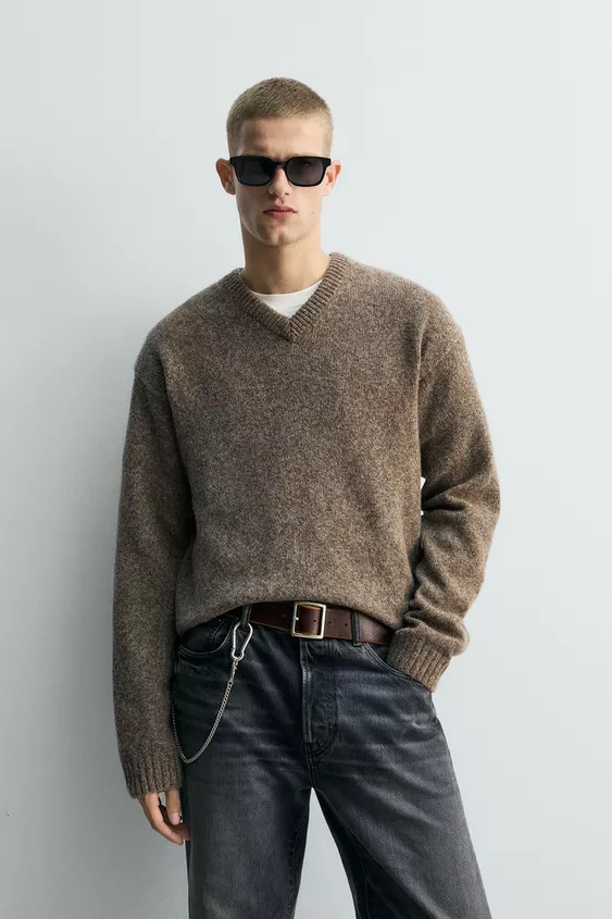 PULLOVER MIT V-AUSSCHNITT – LIMITED EDITION | Zara DE