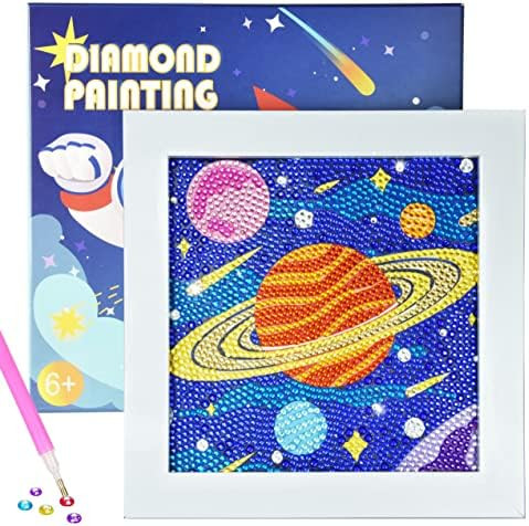 Aclarastra Diamond Painting Kits for Kids - Gem Art Diamond Art for Kids Boy Girl Art Craft Toys Spa | Amazon (US)