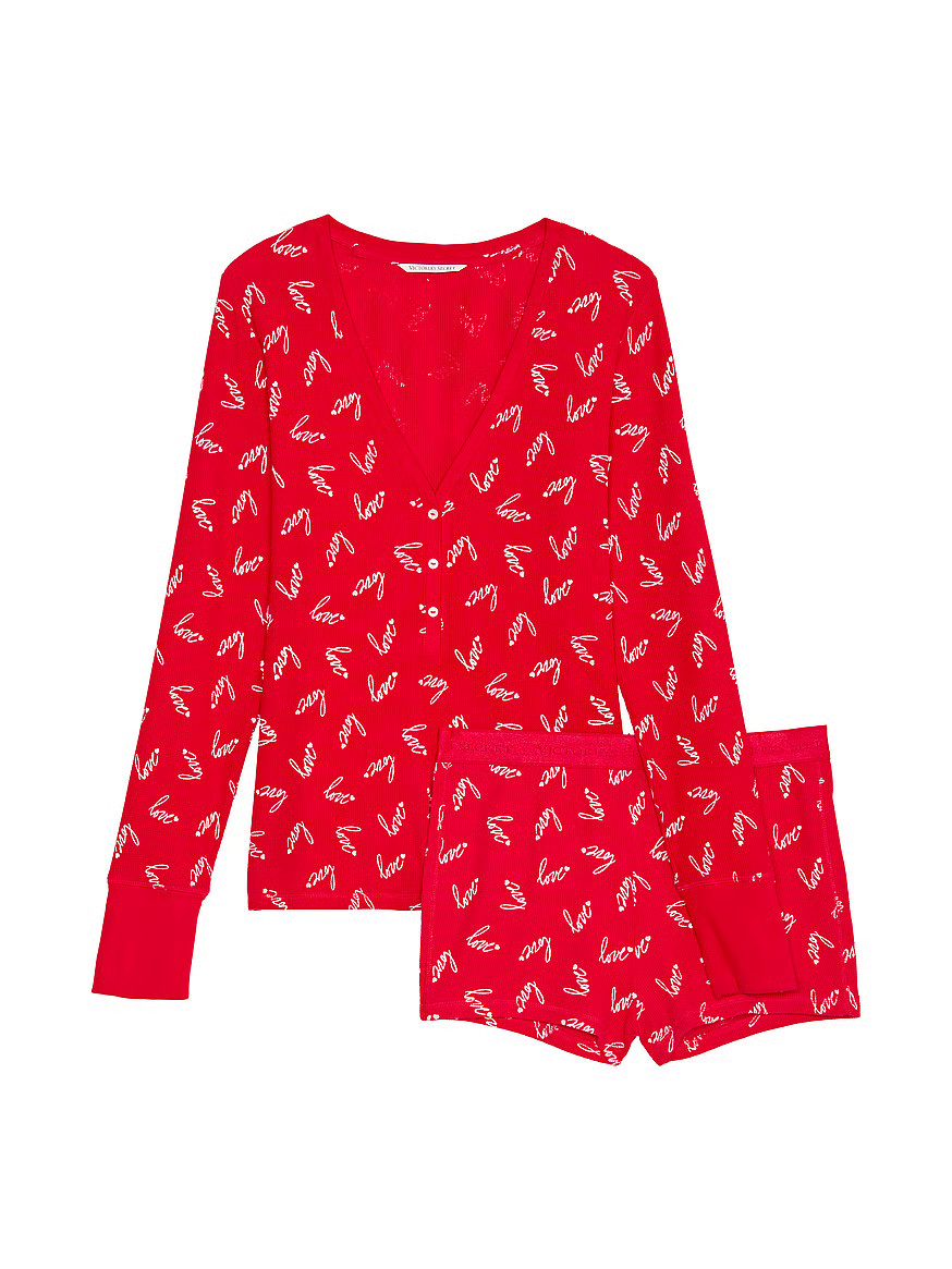 Thermal Short Pajama Set | Victoria's Secret (US / CA )