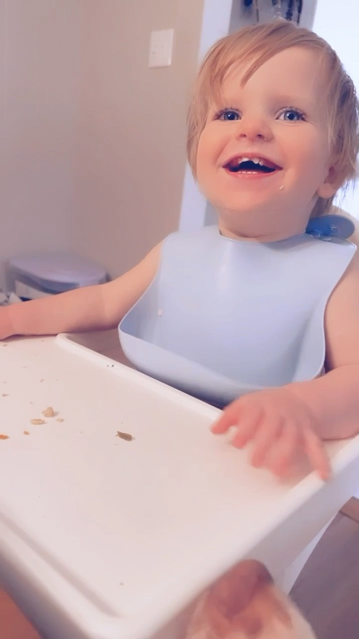 those post-dinner-time giggles hehe 👼🏼🤭 - he thinks it is absolutely hilarious 🤣 when we sneeze, so we just were having a grand little time getting our sillies out before bath and bed 🥰🤍 

#LTKfamily #LTKhome #LTKbaby