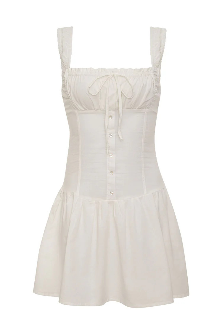 Christa Ruffle Mini Dress | Frankies Bikinis
