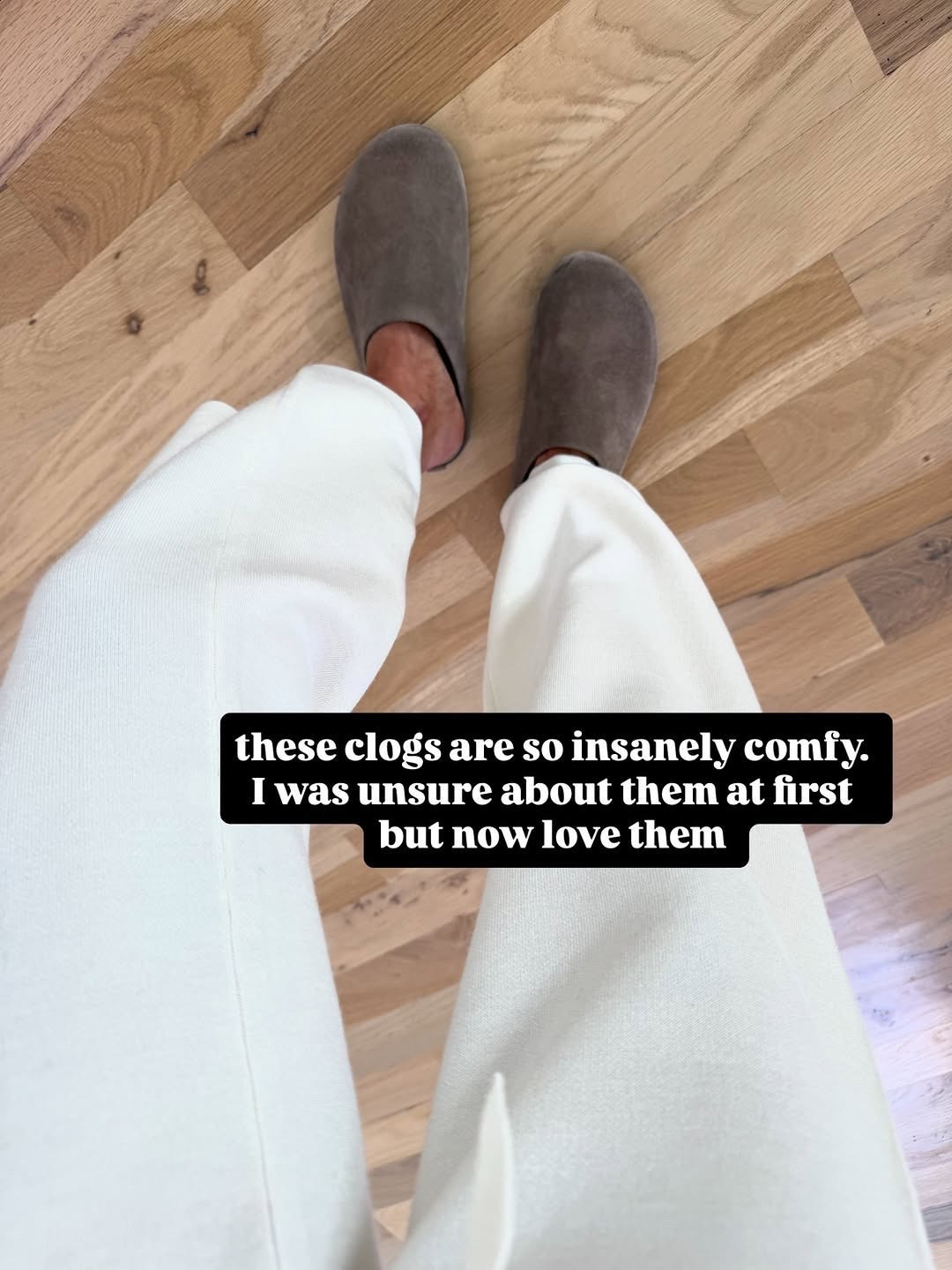 Comfy clogs comfy lounge pants size xs on sale

#LTKootd #LTKdayinmylife #LTKgrwm