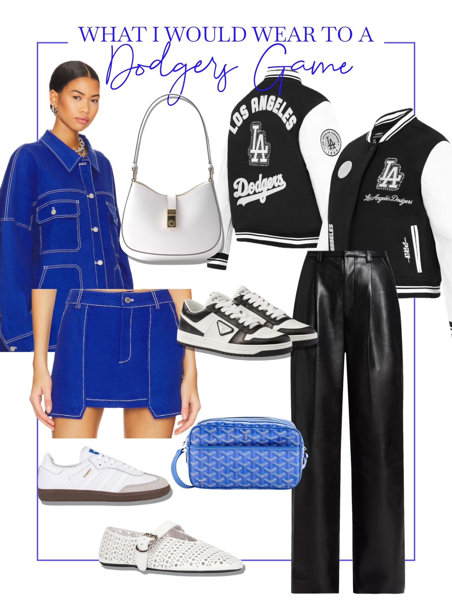 Sharing what I would wear to a dodger game. I’m obsessed with the by.dyln set and it actually comes in a few colors!

Dodgers game, dodgers outfit ideas, baseball game attire, baseball game outfit, la dodgers, matching set, sambas, Prada, revolve outfits 

#LTKFindsUnder100 #LTKStyleTip #LTKSaleAlert