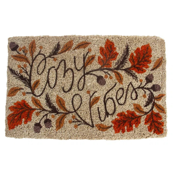 Floral Outdoor Doormat | Wayfair North America