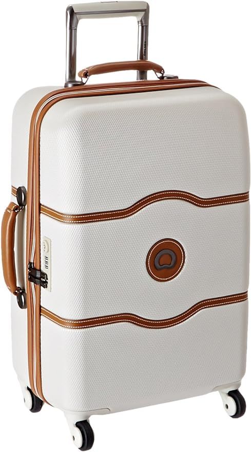 DELSEY Paris Delsey Luggage Chatelet 21 Inch Carry-On Spinner Champagne One Size | Amazon (US)
