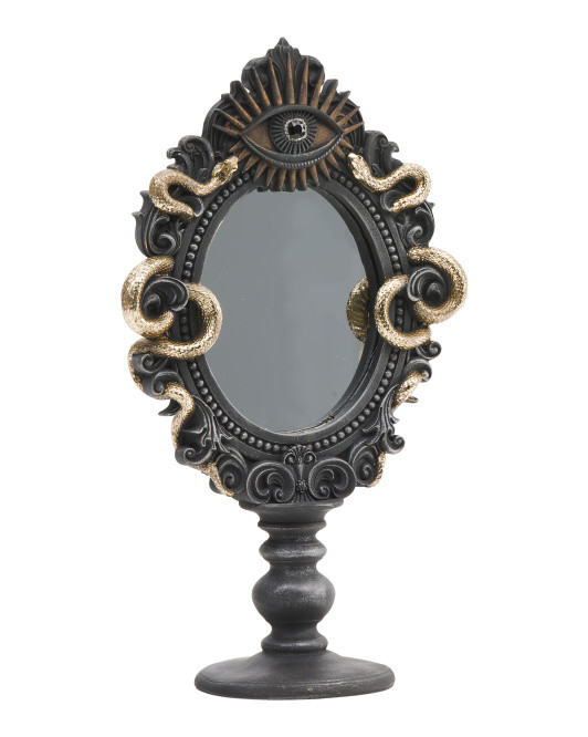 Snake Mirror With Stand | TJ Maxx