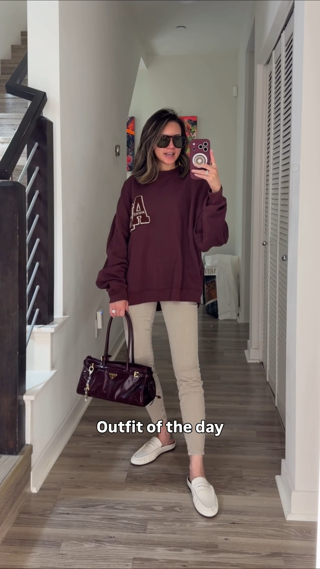 OOTD ⚡️ Rubbing errands in the chic casual outfit. These skinny jeans are so flattering on—love the color and fit. It’s on major sale right now, plus an additional 50% off. Styled with one of my favorite sweatshirts, sunglasses from Amazon, designer shoulder bag and slip on mules. My mules look designer but you won’t believe the price. 

Spring outfit, ootd, casual outfit, skinny jeans, sweatshirt, mules, sunglasses, designer bag, The Stylizt 



#LTKSaleAlert #LTKdayinmylife #LTKootd